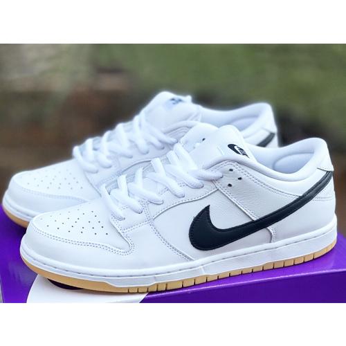 24cm CD2563-101 NIKE SB DUNK LOW PRO White Black Gum ナイキ ダンク  