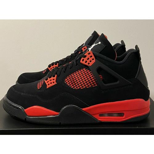 30cm CT8527-016 AIR JORDAN 4 RETRO Red Thunder Crimson エア 