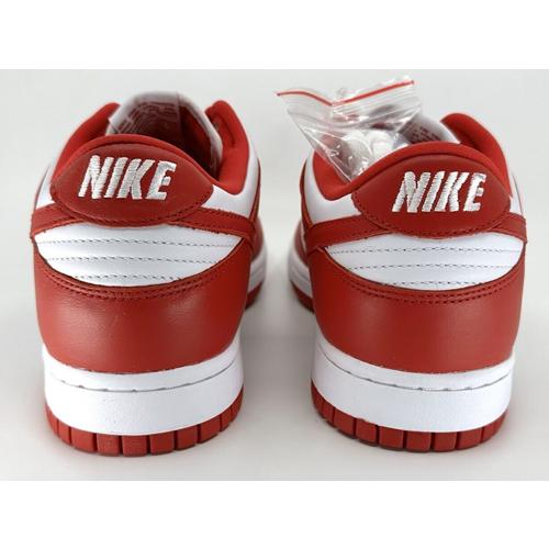 28cm CU1727-100 NIKE DUNK LOW SP White and University Red ナイキ 