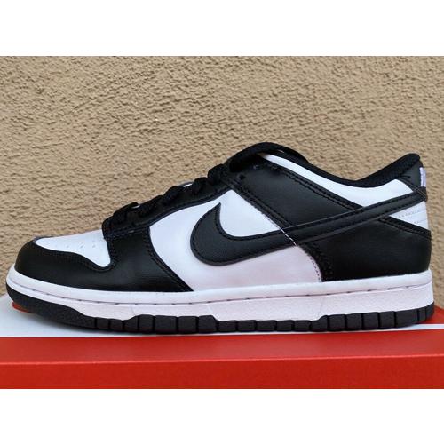 .5cm CW NIKE DUNK LOW GS White Black ナイキ ダンク ロー