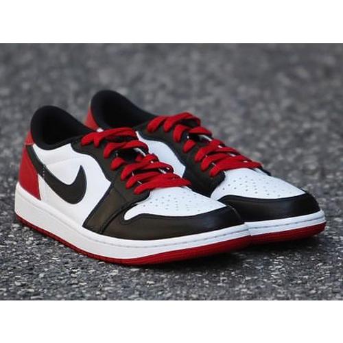 26.5cm CZ0790-106 AIR JORDAN 1 RETRO LOW OG Black Toe エア 