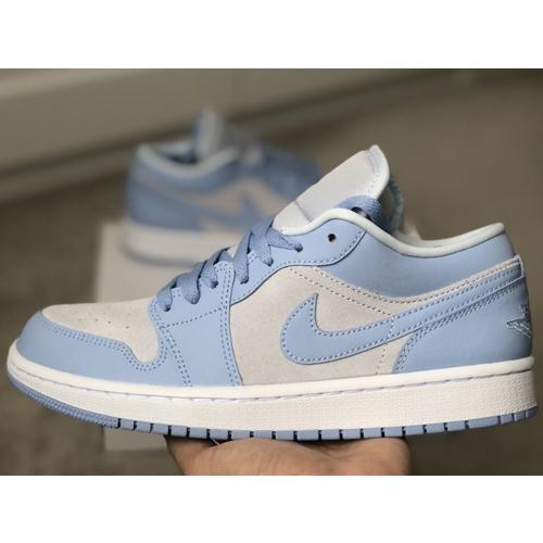 24.5cm DC0774-050 WMNS AIR JORDAN 1 LOW University Blue ウィメンズ  