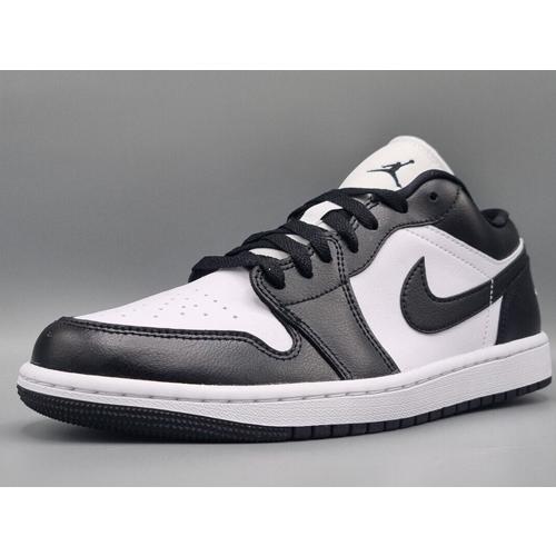 24.5cm DC0774-101 WMNS AIR JORDAN 1 LOW White Black Panda  