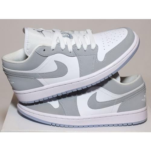 27.5cm DC0774 105 WMNS AIR JORDAN 1 LOW Wolf Grey ウィメンズ エア 