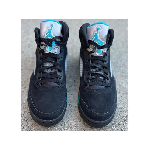 25cm DD0587-047 AIR JORDAN 5 RETRO Aqua エアジョーダン レトロ 