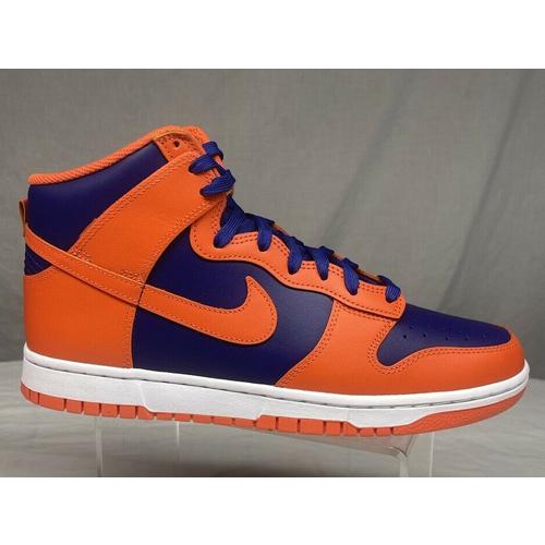 26.5cm DD1399-800 NIKE DUNK HIGH RETRO Orange and Deep Royal 
