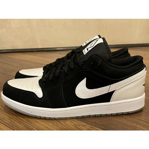 27cm DH6931-001 AIR JORDAN 1 LOW Diamond Black White エア 