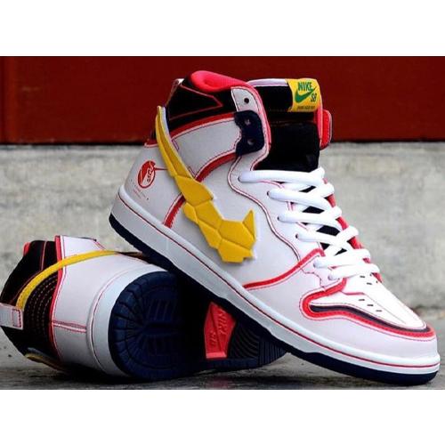 24cm DH7717-100 NIKE SB DUNK HIGH PRO QS GUNDAM UNICORN ナイキ 