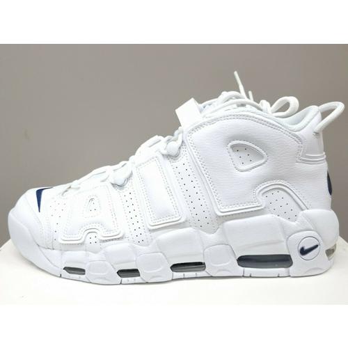 30cm DH8011-100 NIKE AIR MORE UPTEMPO 96 White Midnight Navy 