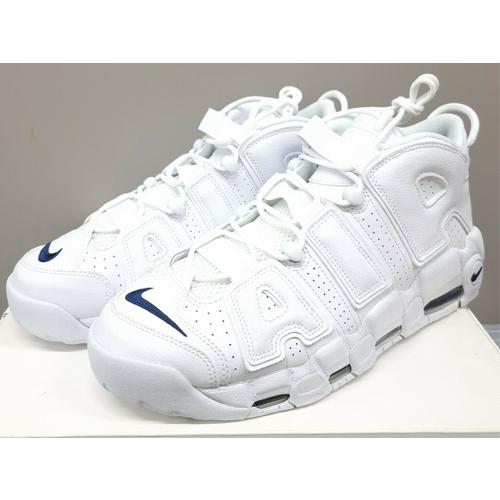 30cm DH8011-100 NIKE AIR MORE UPTEMPO 96 White Midnight Navy ナイキ エア モア