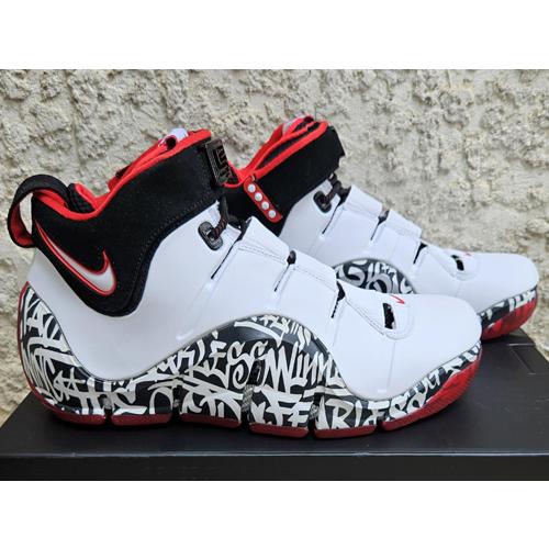 25.5cm DJ4888-100 NIKE ZOOM LEBRON 4 GRAFFITI 2023 ナイキ ズーム 
