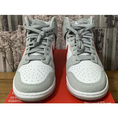 27.5cm DJ6152-001 NIKE DUNK HIGH RETRO SE Light Smoke Grey and Gym 
