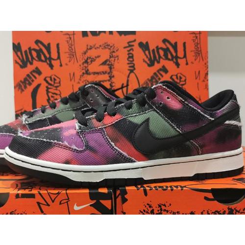 26.5cm DM0108-002 NIKE DUNK LOW RETRO PRM Graffiti Pink Black 