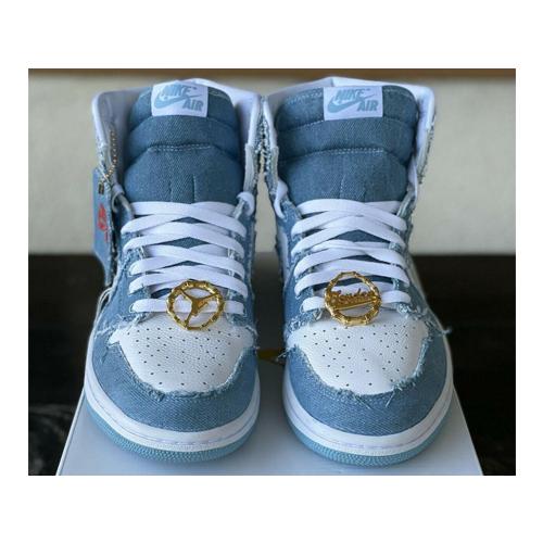 28cm DM9036-104 WMNS AIR JORDAN 1 RETRO HIGH OG Denim ウィメンズ