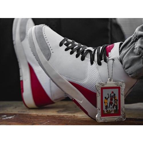 27.5cm DQ0558-160 WMNS AIR JORDAN 2 NINA CHANEL ABNEY White and 