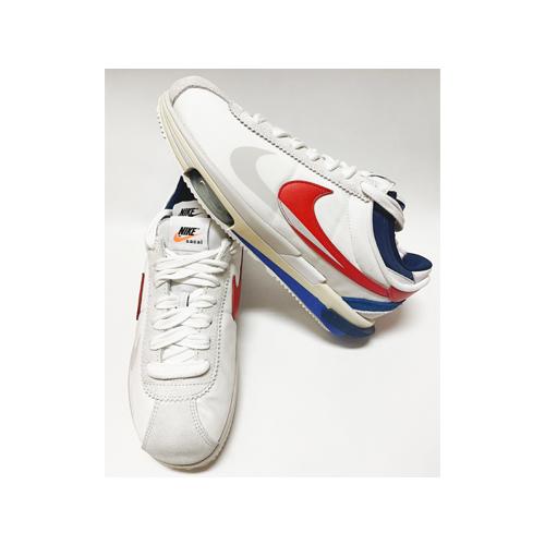 26.5cm DQ0581-100 NIKE ZOOM CORTEZ SP sacai White and University 