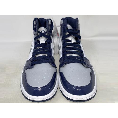 26cm DQ0660-100 AIR JORDAN 1 HIGH GOLF Patent Midnight Navy エア 