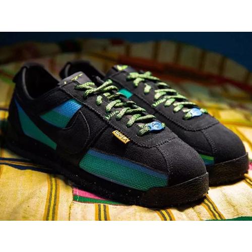 27cm DR1413-001 NIKE CORTEZ UNION LA Black Off Noir ナイキ 