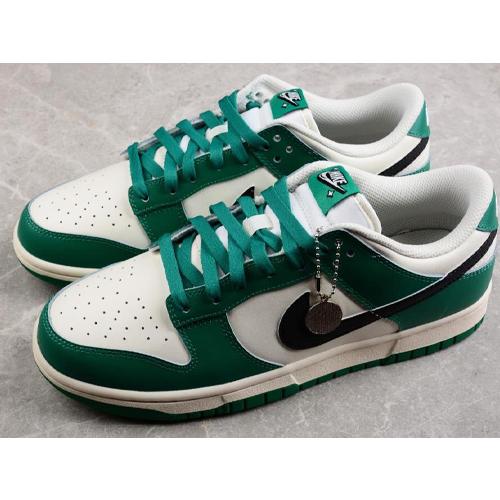 27cm DR9654-100 NIKE DUNK LOW SE LOTTERY Pale Ivory Malachite 