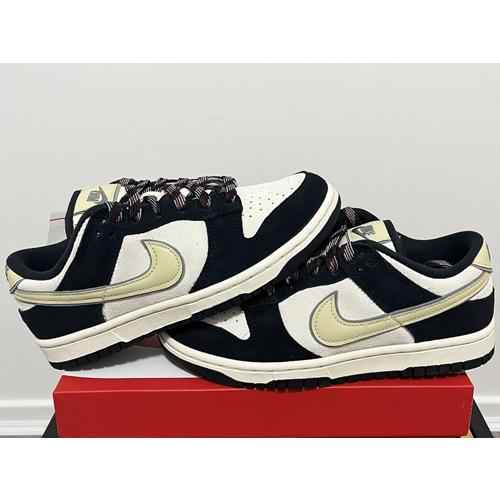 23.5cm DV3054-001 WMNS NIKE DUNK LOW LX Black Suede ウィメンズ  