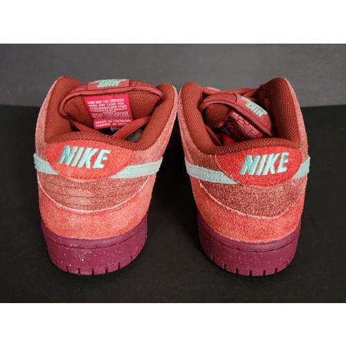 28.5cm DV5429-601 NIKE SB DUNK LOW PRO PRM Mystic Red and Rosewood