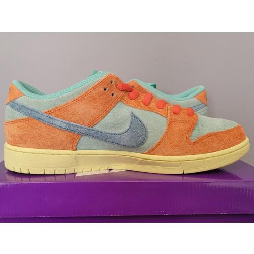 25cm DV5429-800 NIKE SB DUNK LOW PRO PRM Orange and Emerald Rise ナイキ ダンク ロー プロ オレンジ アンド エメラルド ライズ｜heretic｜02