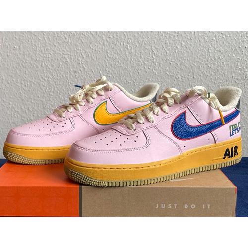 28.5cm DX2667-600 NIKE AIR FORCE 1 LOW '07 Feel Free, Let's Talk ナイキ エアフォース ロー フィール フリー レッツ トーク｜heretic｜02