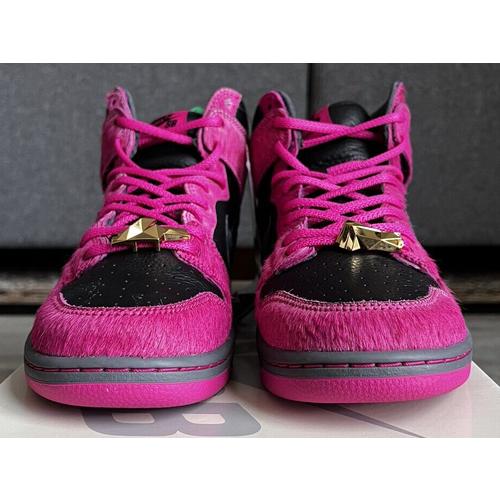 25.5cm DX4356-600 NIKE SB DUNK HIGH Run The Jewels Active Pink and