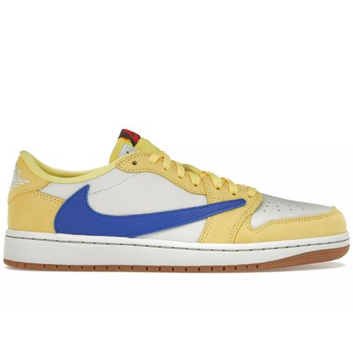 28.5cm DZ4137-700 WMNS AIR JORDAN 1 LOW OG Travis Scott Canary 