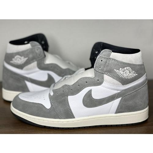 25cm DZ5485-051 AIR JORDAN 1 RETRO HIGH OG Black and Smoke Grey 