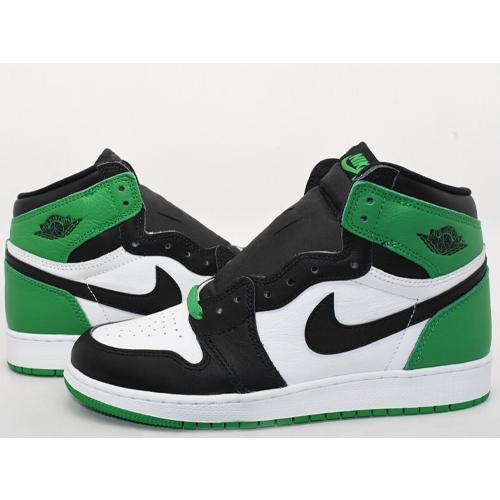 NIKE GSエアジョーダン1 レトロ ハイ OG ラッキーグリーン 25.0