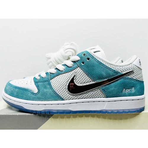 28cm FD2562-400 NIKE SB DUNK LOW PRO QS April Skateboards ナイキ 