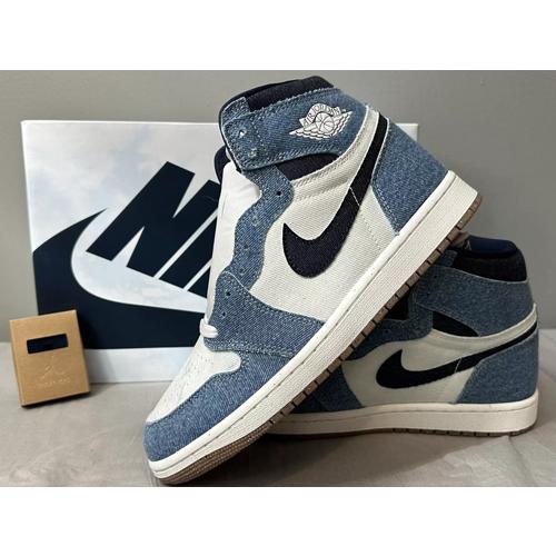 23.5cm FQ2947-100 AIR JORDAN 1 RETRO HIGH OG DENIM エアジョーダン 