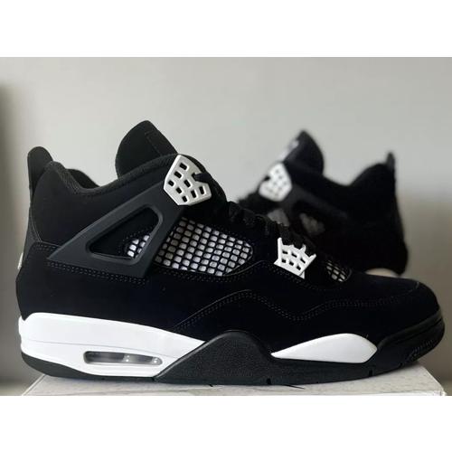 26cm FQ8138-001 AIR JORDAN 4 RETRO White Thunder エアジョーダン 