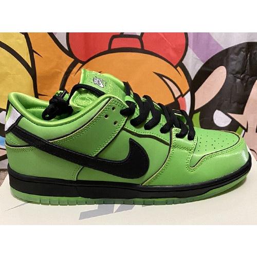 パワーパフガールズ × ナイキ SB ダンク ロー プロ QS バターカップ