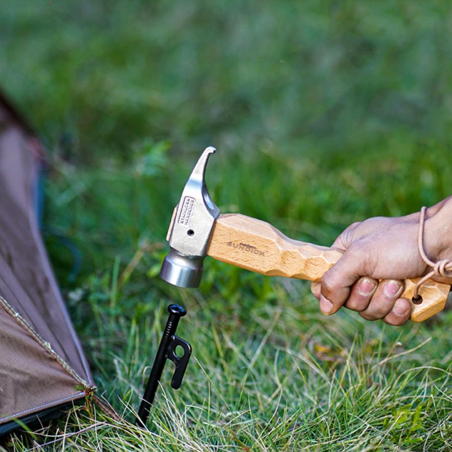 SWAG GEAR 爆買 ペグハンマー ペグ抜き 名入れ対応 SUNDICK ウッド