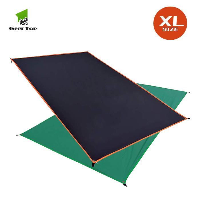 Geertop グランドシート テントシート Xlサイズ 軽量 防水 両面シリコナイジング キャンプ 登山 ピクニック グランド マット ギアトップ Pu8000mm Y84 Swag Gear ヤフー店 通販 Yahoo ショッピング