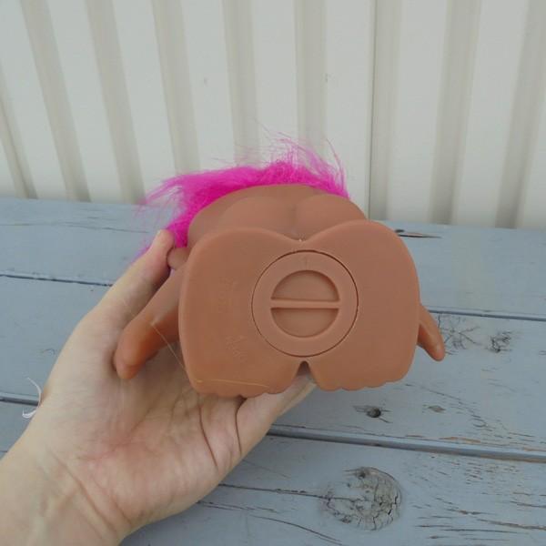 トロール ドール 貯金箱 ピンク ラッキー ドール バンク 人形 フィギュア ノルウェー 妖精 カラフル 髪の毛 願い事 おまじない インテリア雑貨 ディスプレイ アメリカン雑貨hermit ハーミット 通販 Yahoo ショッピング