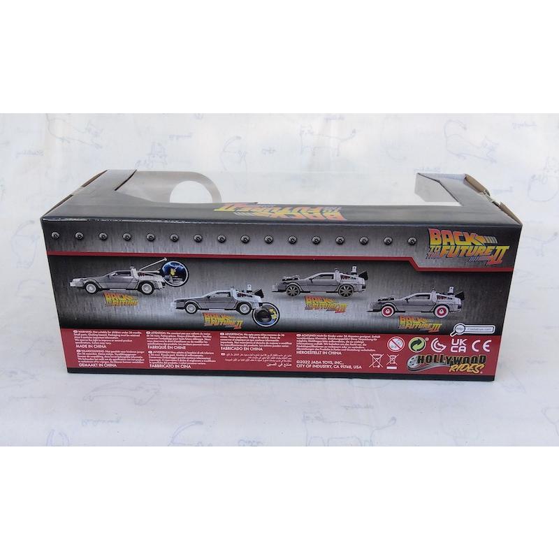 JADA 1/24 バック・トゥ・ザ・フューチャー 2 デロリアン ミニカー LEDライト付き ダイキャスト ミニカー ジャダ アメリカ映画 空飛ぶデロリアン |  | 05