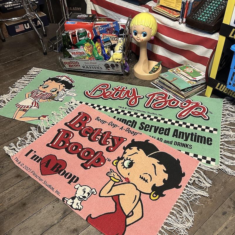 BETTY BOOP ベティブープ キッチンマット バイカー レッド グリーン ブラック ロングマット 50×120 玄関マット 洗面所マット 生活雑貨 インテリア キャラクター | BETTY BOOP | 04