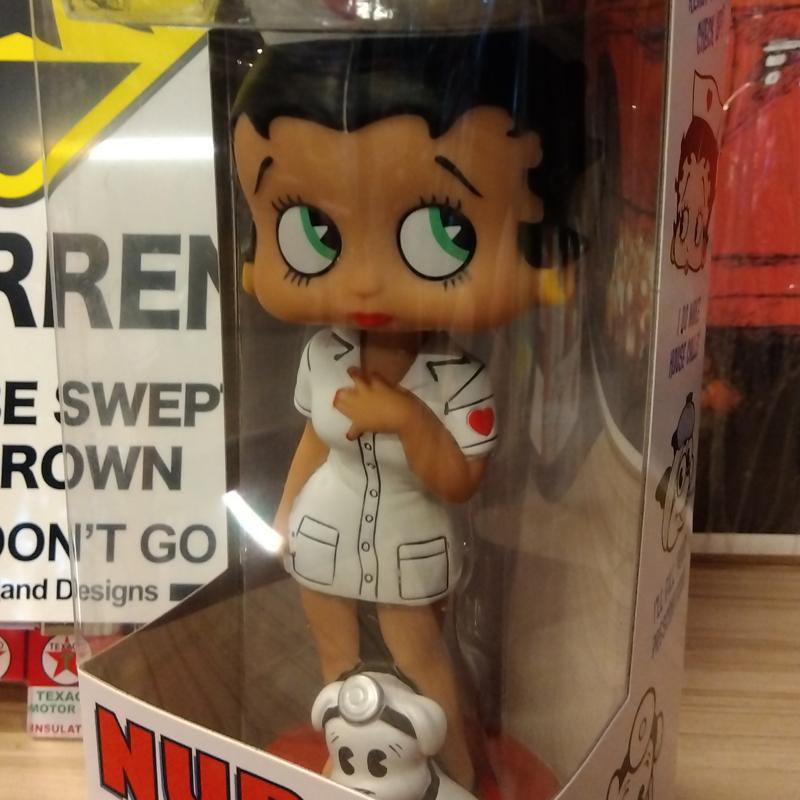 BETTY BOOP（ベティ ブープ） ボビングヘッド ナース ドレス 水着 首