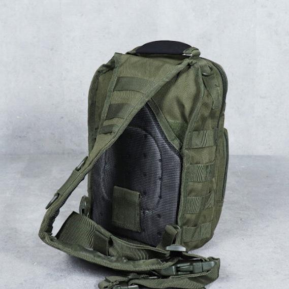 MOLLEシステム対応 B-55 スカウトバッグ オリーブ カーキ ワン