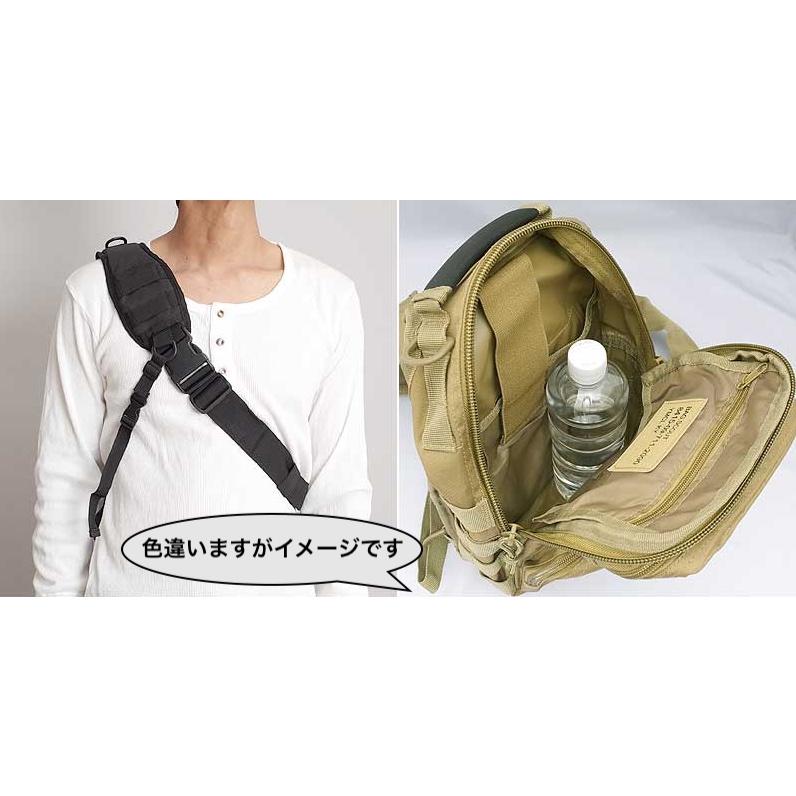 MOLLEシステム対応 B-55 スカウトバッグ オリーブ カーキ ワン