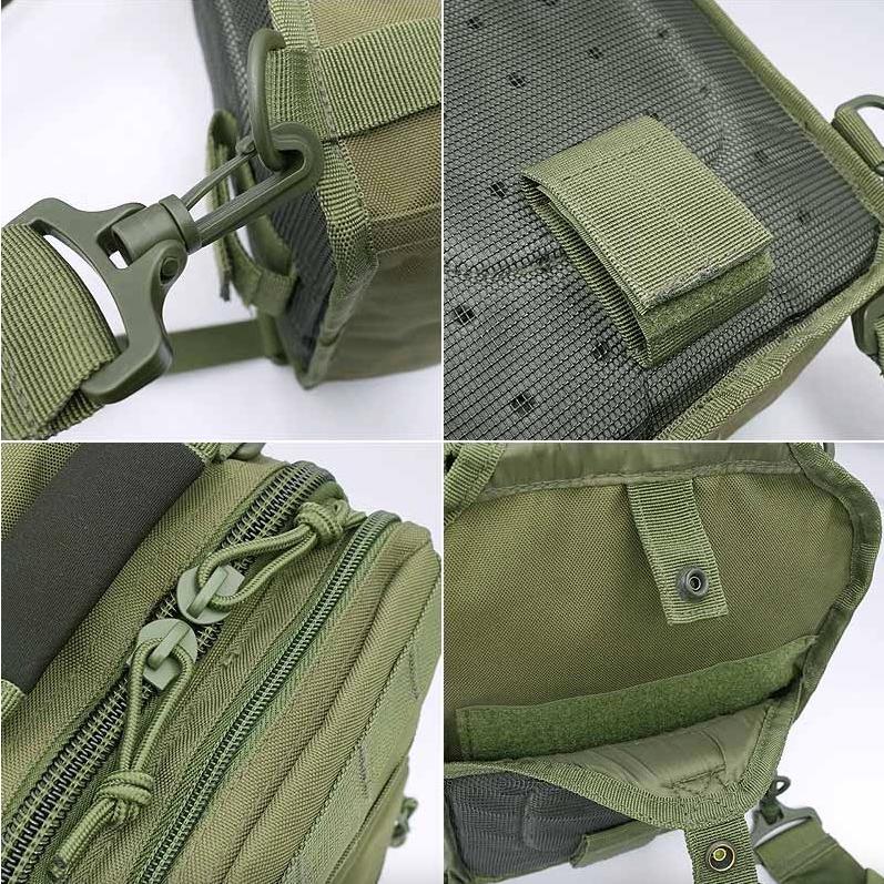 美品 OAKLEY ワンショルダーバッグ カーキ ミリタリー テック 美品 OAKLEY ワンショルダーバッグ カーキ ミリタリー テック