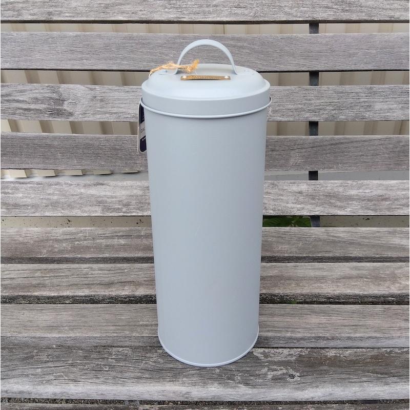 MERCURY（マーキュリー） ロング ボックス グレー ブルーグレー 円筒形