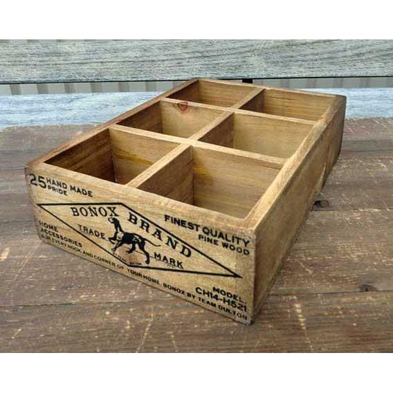 GASLONLONDON 木製仕切りボックス GASLONLONDON 木製仕切りボックス 家具