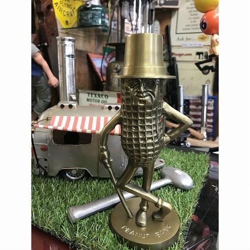 ヴィンテージ コレクション バンク Mr.ピーナッツ ゴールド MR.PEANUT