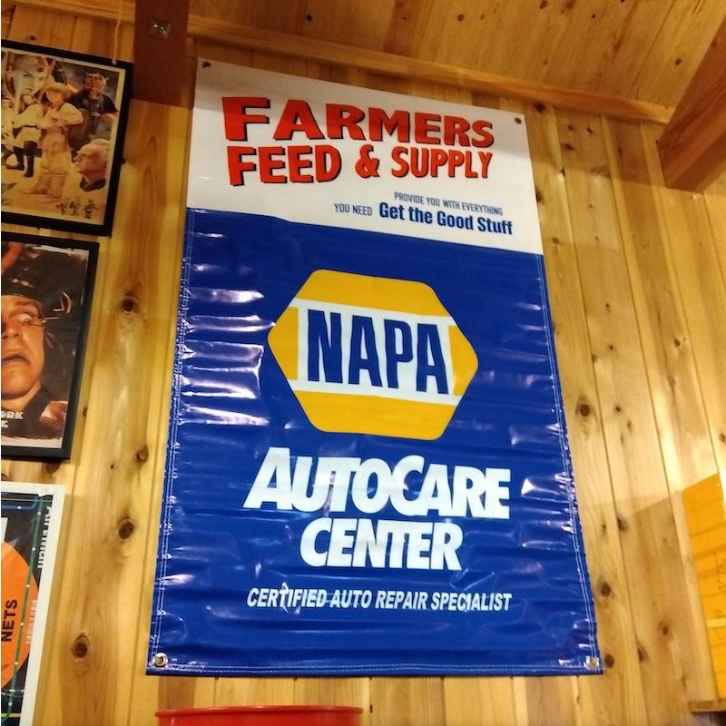 プロモーション バナー TRUMP MOTOR OIL NAPA ナパ MOPAR モパー
