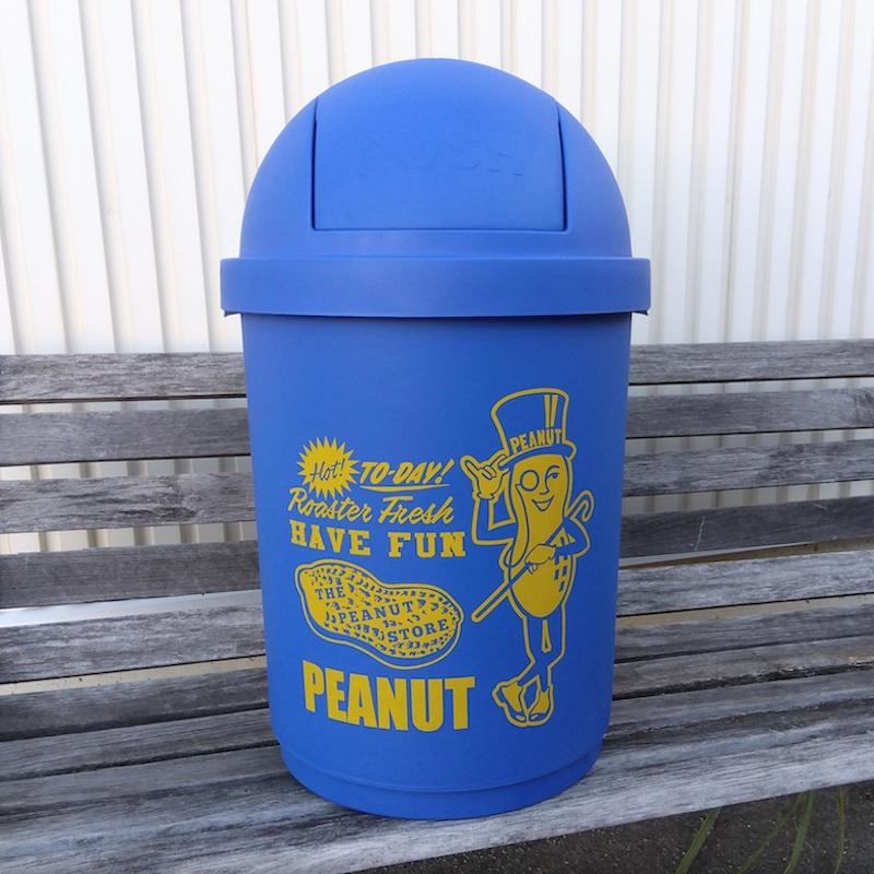 PEANUT ピーナッツ 35リットル プッシュ式 ダストボックス ごみ箱