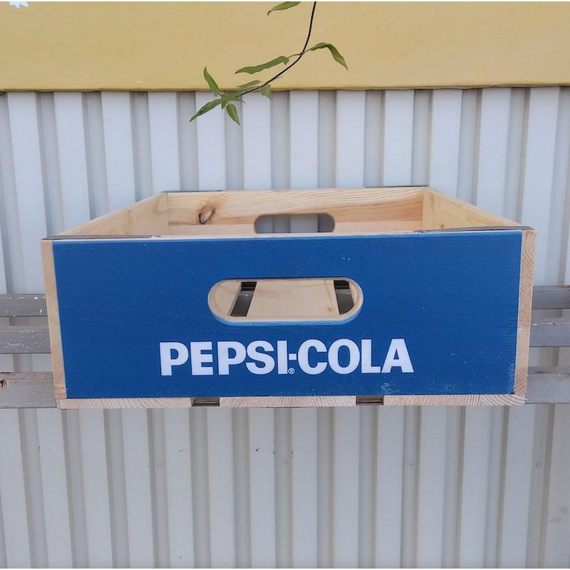 PEPSI（ペプシ） PEPSI WOOD CRATE C ウッドボックス ウッドケース 木